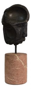 double-faced-portrait-36x13x7-1997-diorite-stone