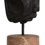 double-faced-portrait-36x13x7-1997-diorite-stone